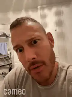 Man winking at camera