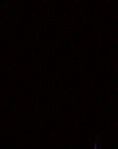 Dark face smiling creepily