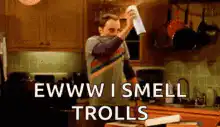 Sheldon Smells Trolls