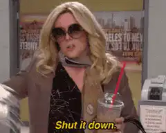 Carrie Bradshaw Shut It Down