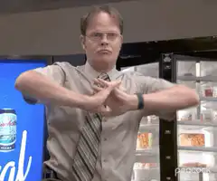 Dwight Schrute cross arms