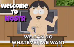 Cartman Welcome to Nostr