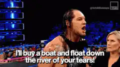 Roman Reigns boat river of tears