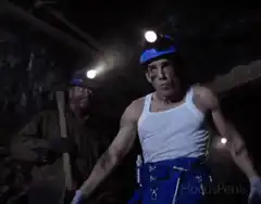Ben Stiller Miner Dance