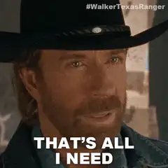 Walker Texas Ranger That's All I Need