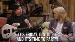 It's Friday, It's 10:30, And It's Time To Party!