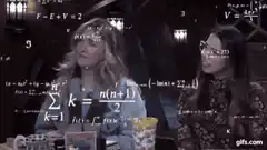 Chloe Grace Moretz confused by math equations
