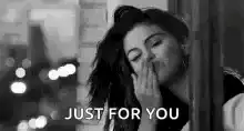 Selena Gomez blowing a kiss