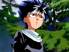 Killua summons a spark in his hand