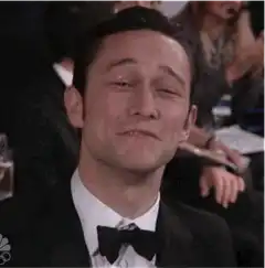 Joseph Gordon-Levitt smirking and smiling