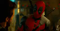 Deadpool and Colossus boop nose