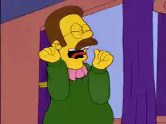 Ned Flanders screaming
