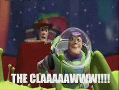 Buzz and Woody Clap