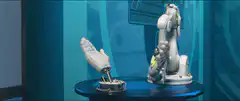 Robot hand giving thumbs up