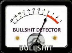 Bullshit Detector Gauge