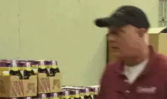 Man screaming in frustration