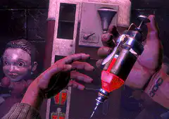 Handheld device activates vending machine