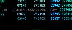 Matrix-style scrolling code