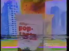 Vintage Pop-Tarts commercial with glitch effect