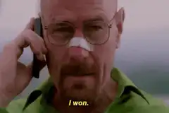 Walter White says I won