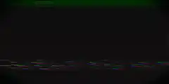 Dark screen with glitching lines
