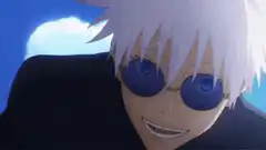 Gojo Satoru smiling