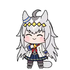 Chibi Shiroko smiling