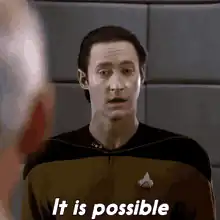 Data says it is possible