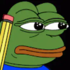 Pepe with pencil