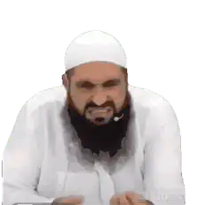 Man in white hat disgusted eww