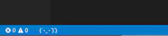 Blue status bar emoticon animation