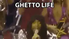 Ghetto Life Woman Singing