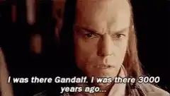 Saruman I was there Gandalf