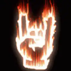 burning hand sign