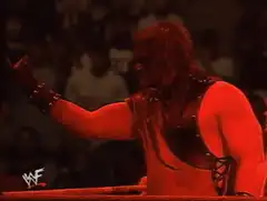 The Undertaker entrance with pyrotechnics