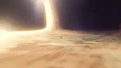 Interstellar black hole view