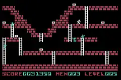 Pac-Man maze with ladders