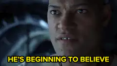 He's beginning to believe
