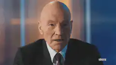 Patrick Stewart mild shock reaction
