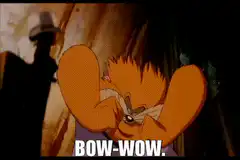 Jerry the Cat Barking Bow-Wow