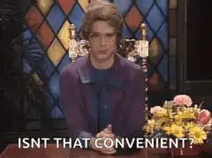 Maude 'Isnt That Convenient'
