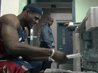 LeBron James photocopying