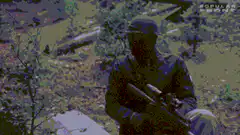 Snowden with rifle says Fuck the surveillance state