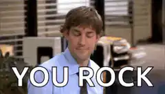 Jim and Pam You Rock