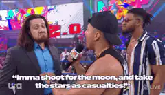 Imma shoot for the moon and take the stars as casualties