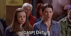 Laurie Metcart gasps dirty
