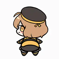 chibi bee character