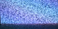 TV static and color bars glitch