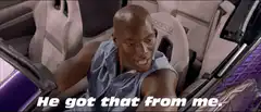Tyrese says he got that from me
