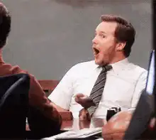 Chris Pratt shocked face